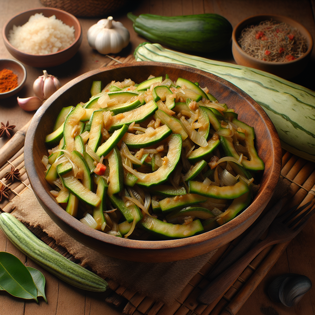 Nationalgericht Philippinen: #Upo Guisado# (Rezept)