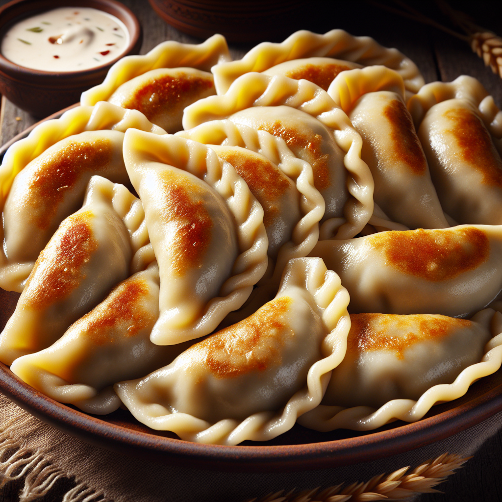 Nationalgericht Polen: #Pierogi z mięsem# (Rezept)