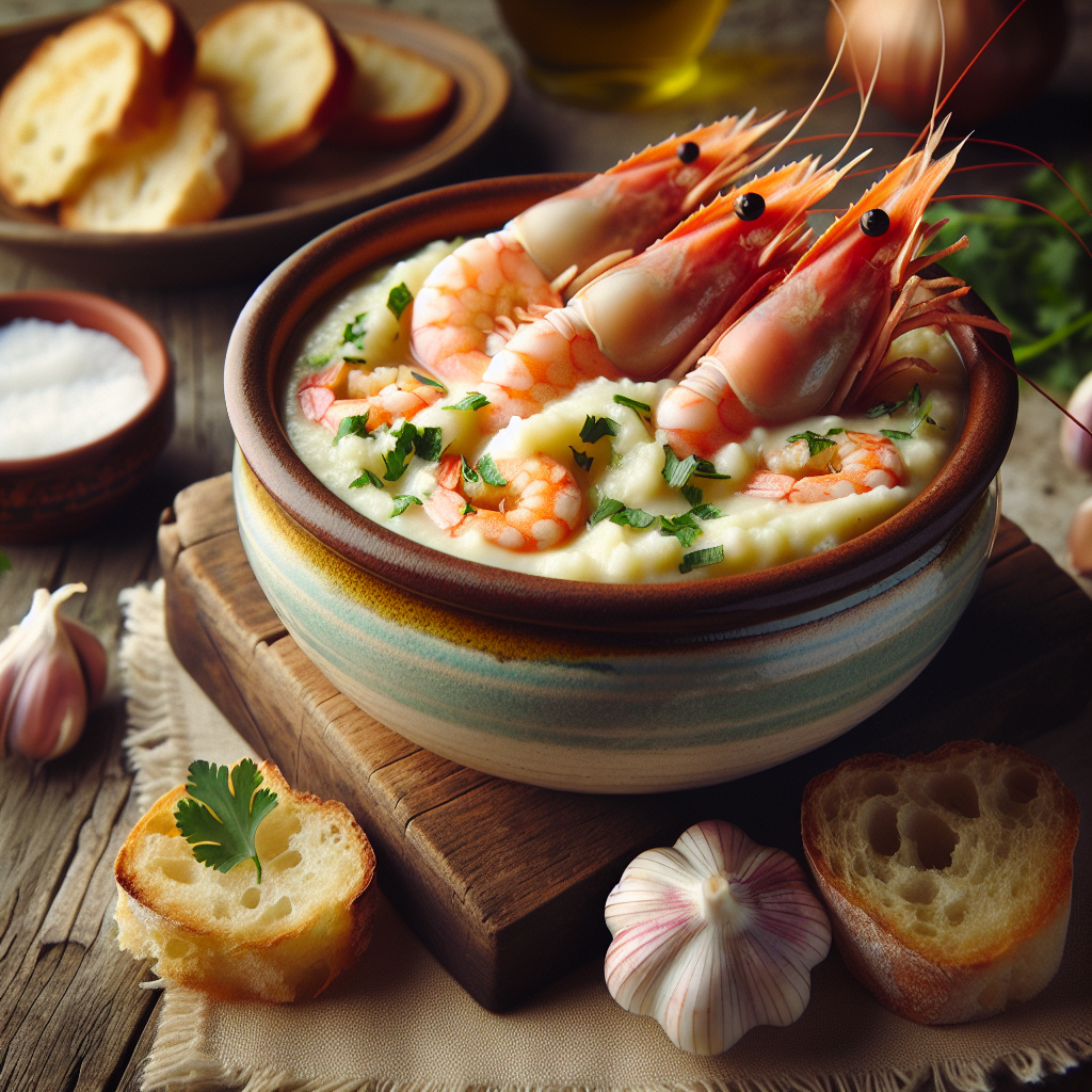 Nationalgericht Portugal: #Açorda de Camarão# (Rezept)