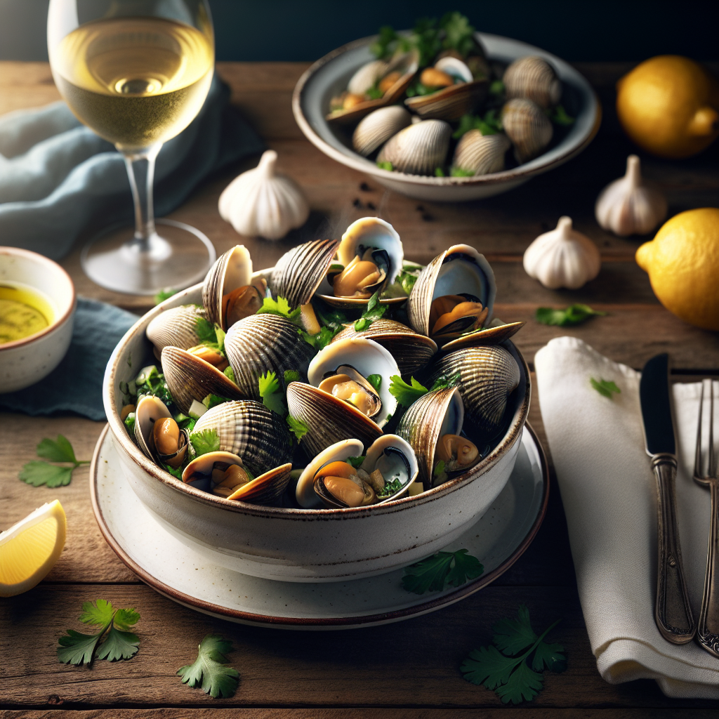 Nationalgericht Portugal: Amêijoas à Bulhão Pato (Rezept)