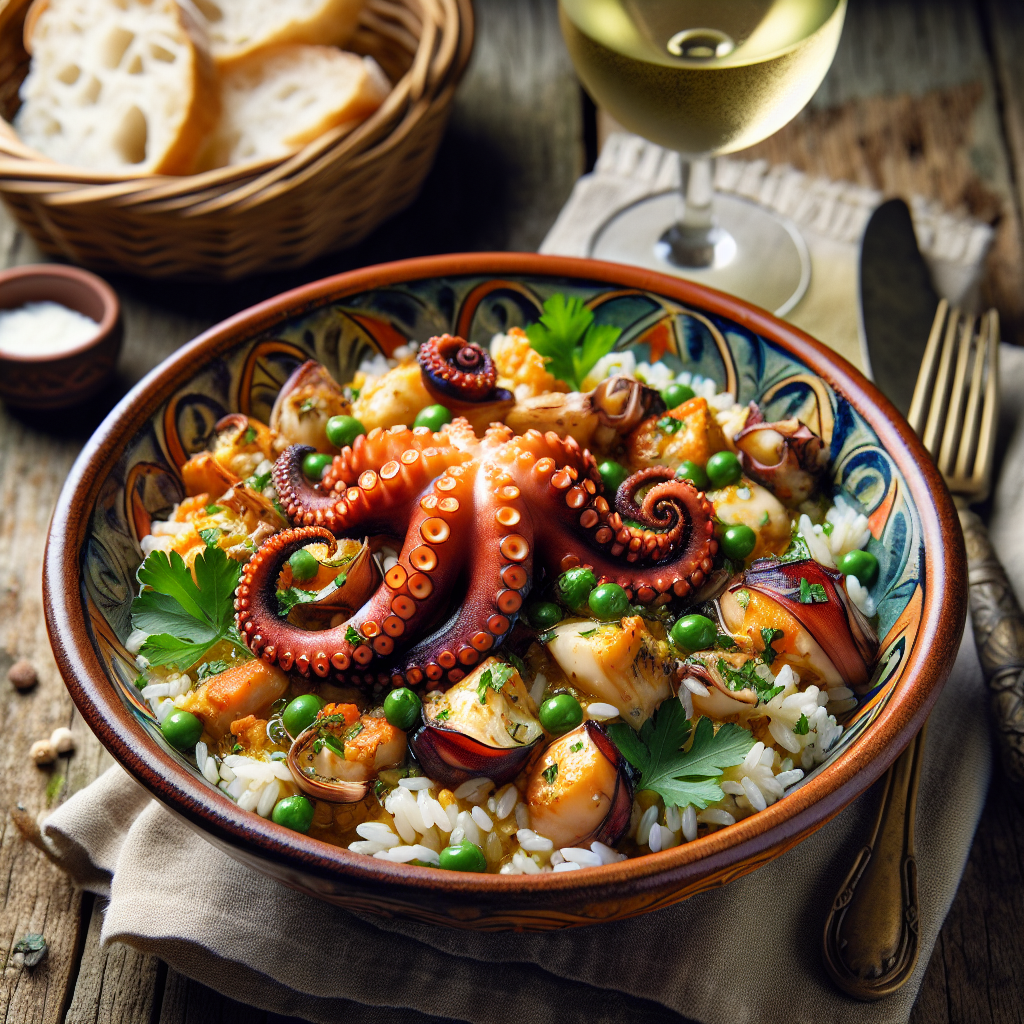 Nationalgericht Portugal: #Arroz de Polvo# (Rezept)
