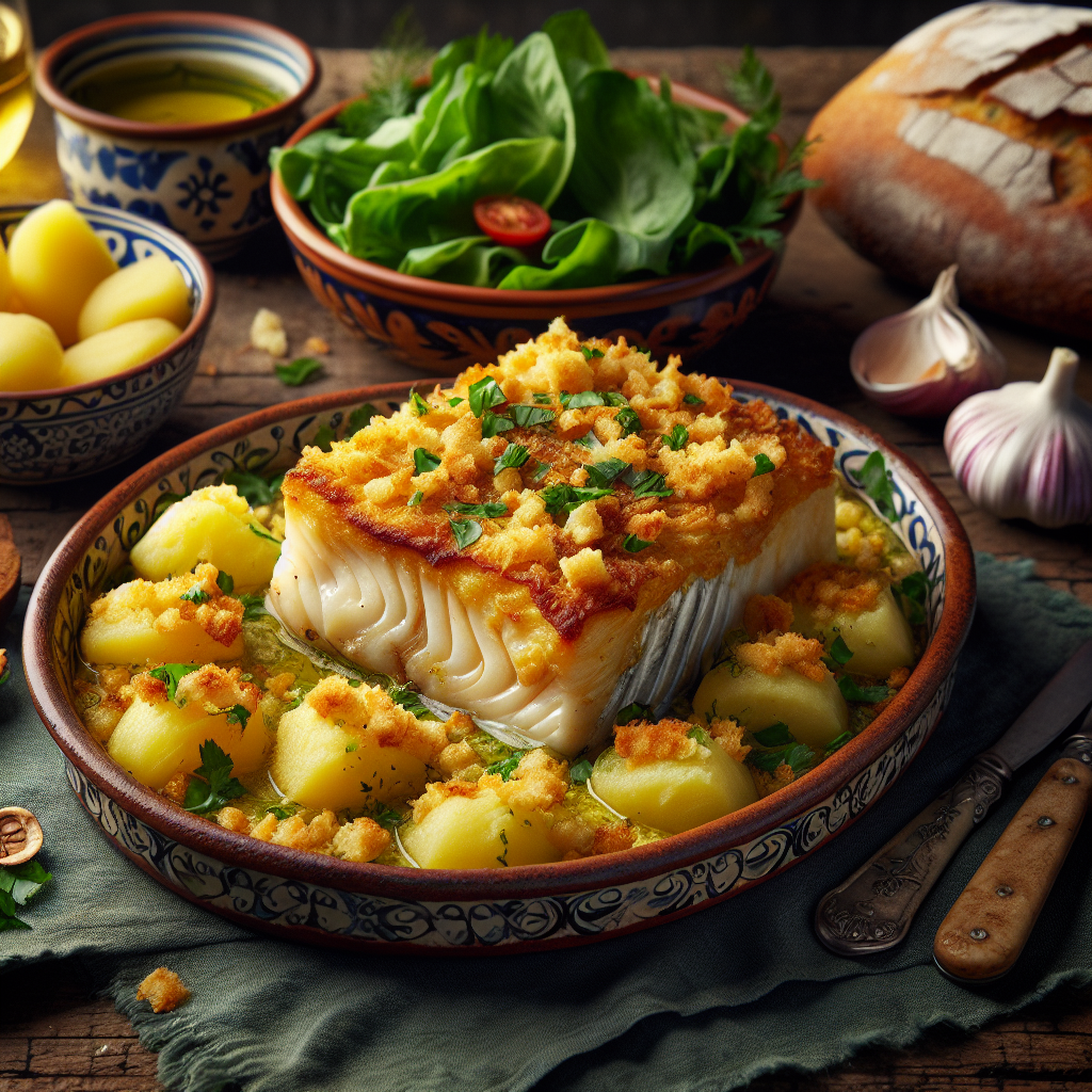 Nationalgericht Portugal: Bacalhau com Broa (Rezept)