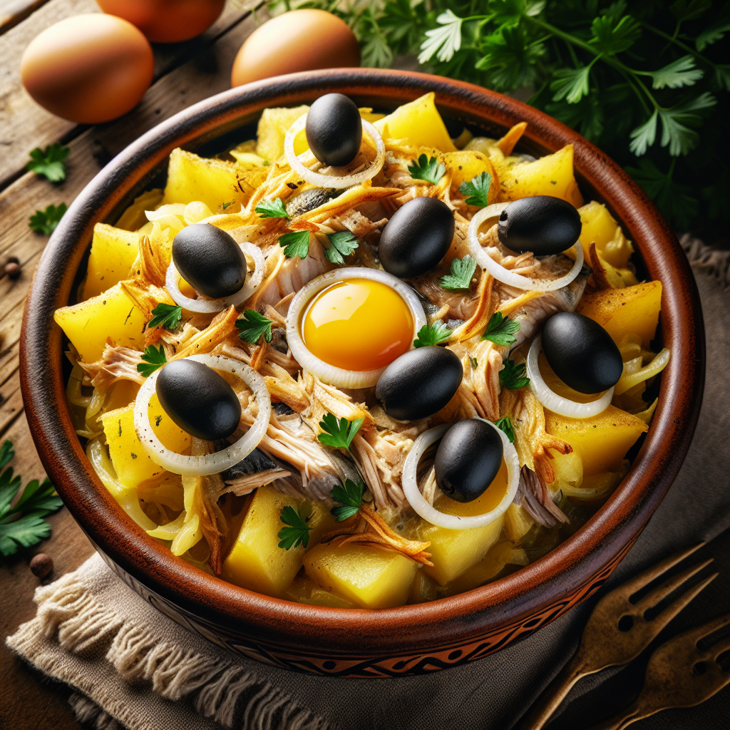 Nationalgericht Portugal: Pescada à Brás (Rezept)