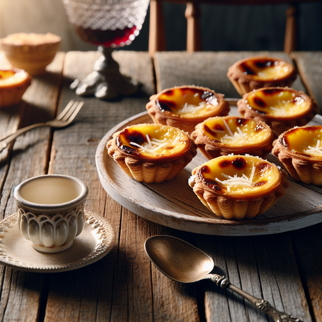 Nationalgericht Portugal: #Queijadinhas de Leite# (Rezept)