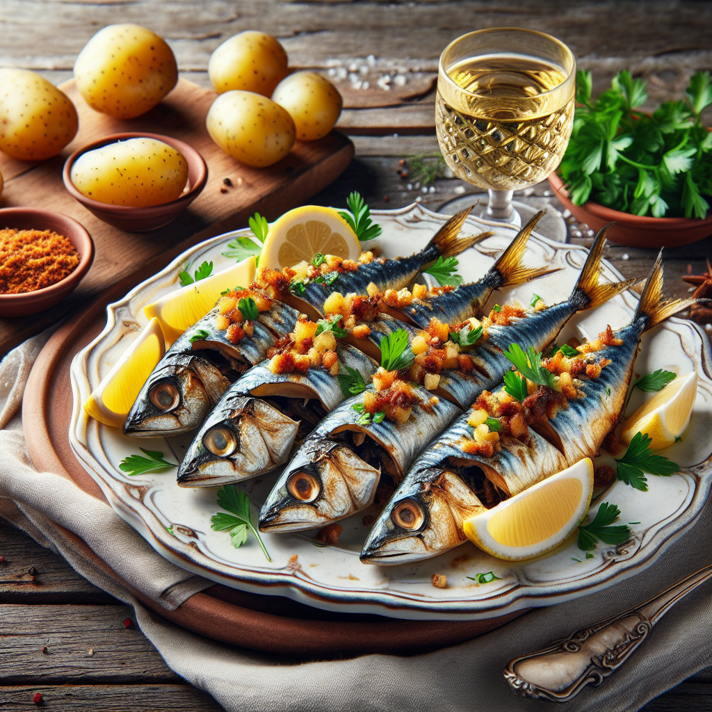 Nationalgericht Portugal: #Sardinhas Recheadas# (Rezept)