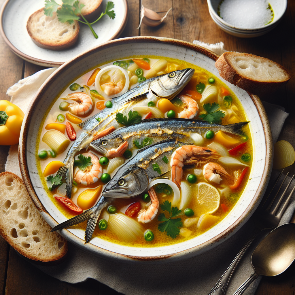 Nationalgericht Portugal: #Sopa de Cação# (Rezept)