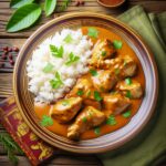 Nationalgericht Äquatorialguinea: Poulet à la sauce aux arachides (Rezept)