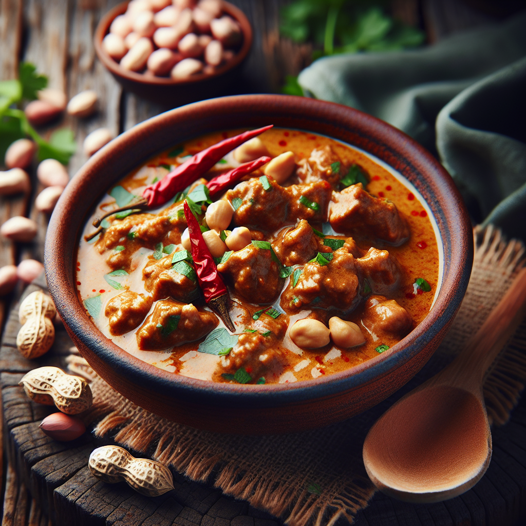 Nationalgericht Ruanda: #Groundnut Stew# (Rezept)