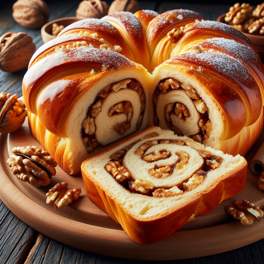 Nationalgericht Rumänien: #Cozonac cu nucă# (Rezept)