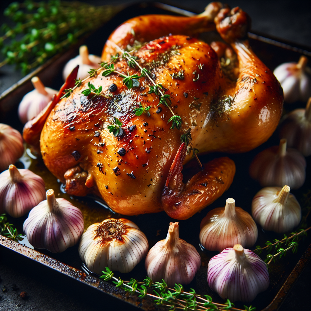 Nationalgericht Rumänien: #Pui fript cu usturoi# (Rezept)