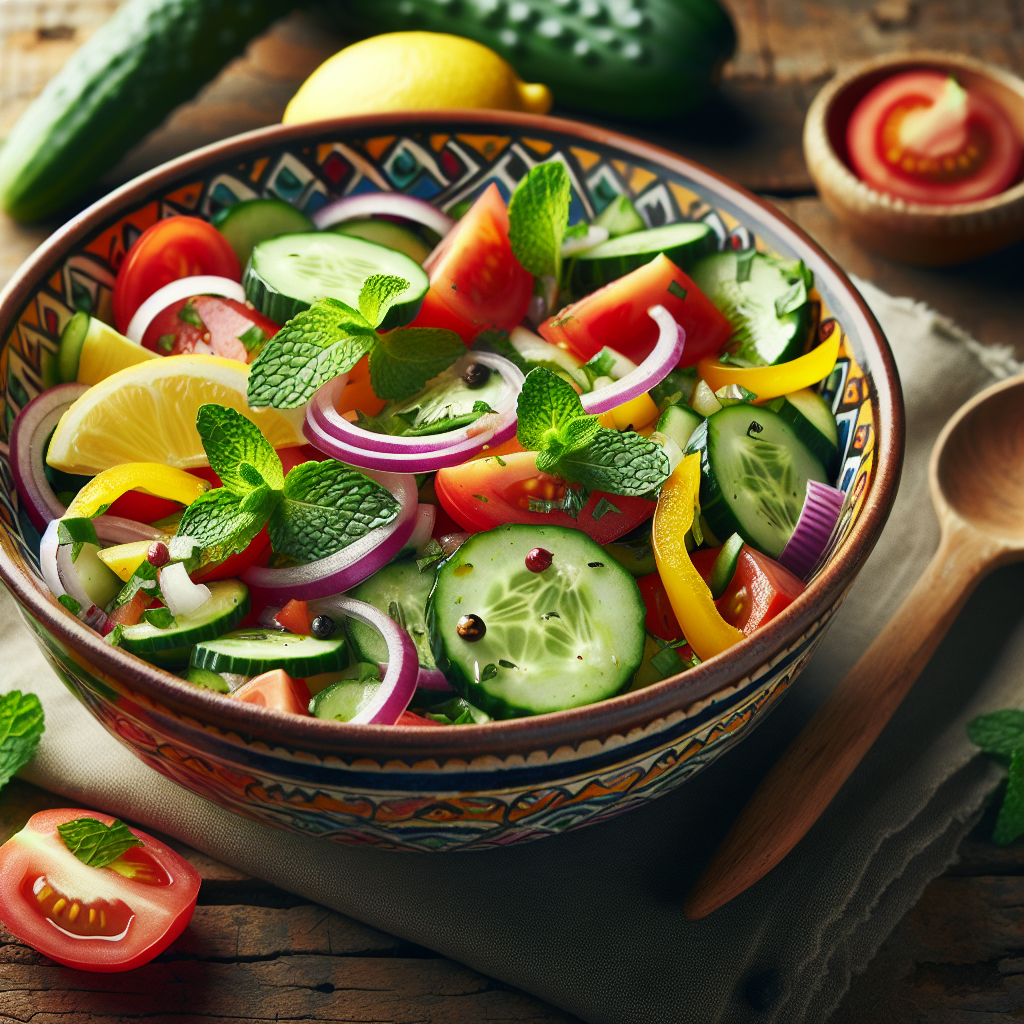 Nationalgericht Rumänien: #Salată orientală# (Rezept)