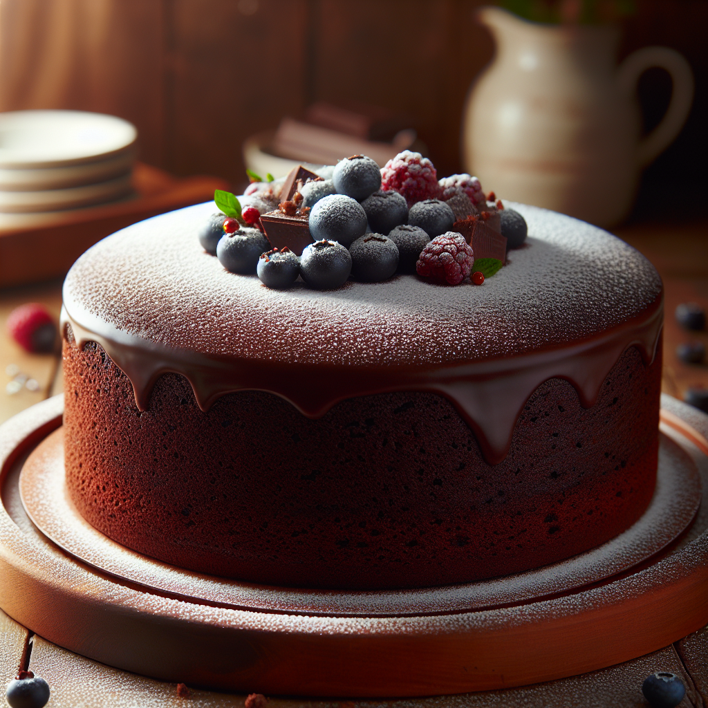 Nationalgericht Russland: #Kefir-Schokoladenkuchen# (Rezept)
