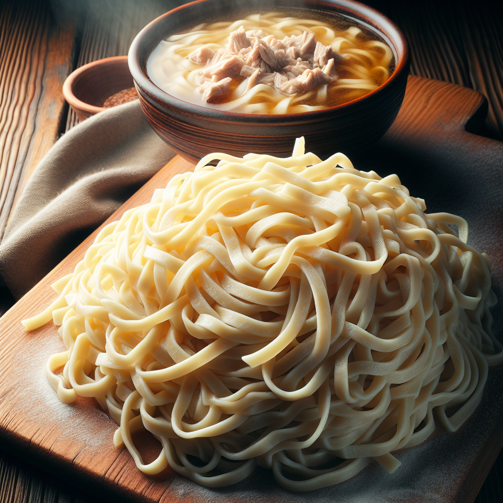 Nationalgericht Russland: #Lapsha Domashnyaya# (Rezept)