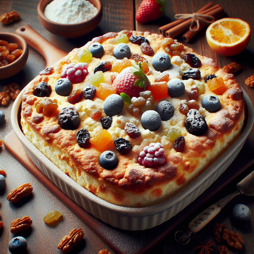Nationalgericht Russland: #Zapekanka Tvorozhnaya# (Rezept)