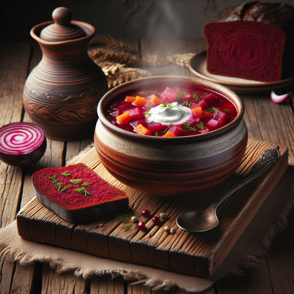 Nationalgericht Russland: #Zelyoniy Borstch# (Rezept)
