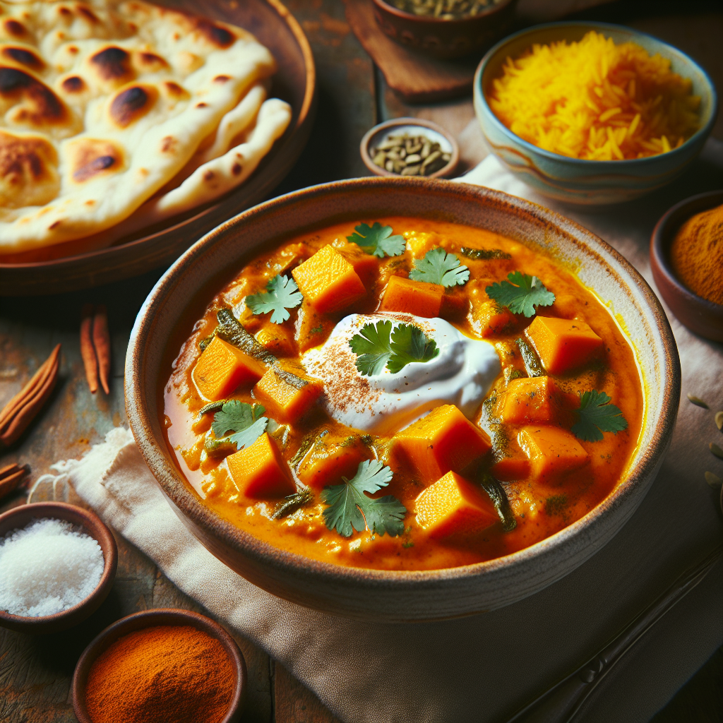 Nationalgericht Südafrika: #Pumpkin Curry# (Rezept)