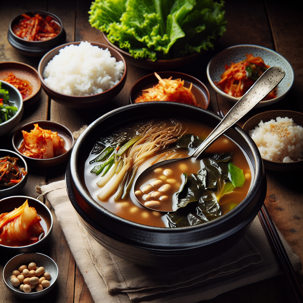 Nationalgericht Südkorea: #Cheonggukjang# (Rezept)