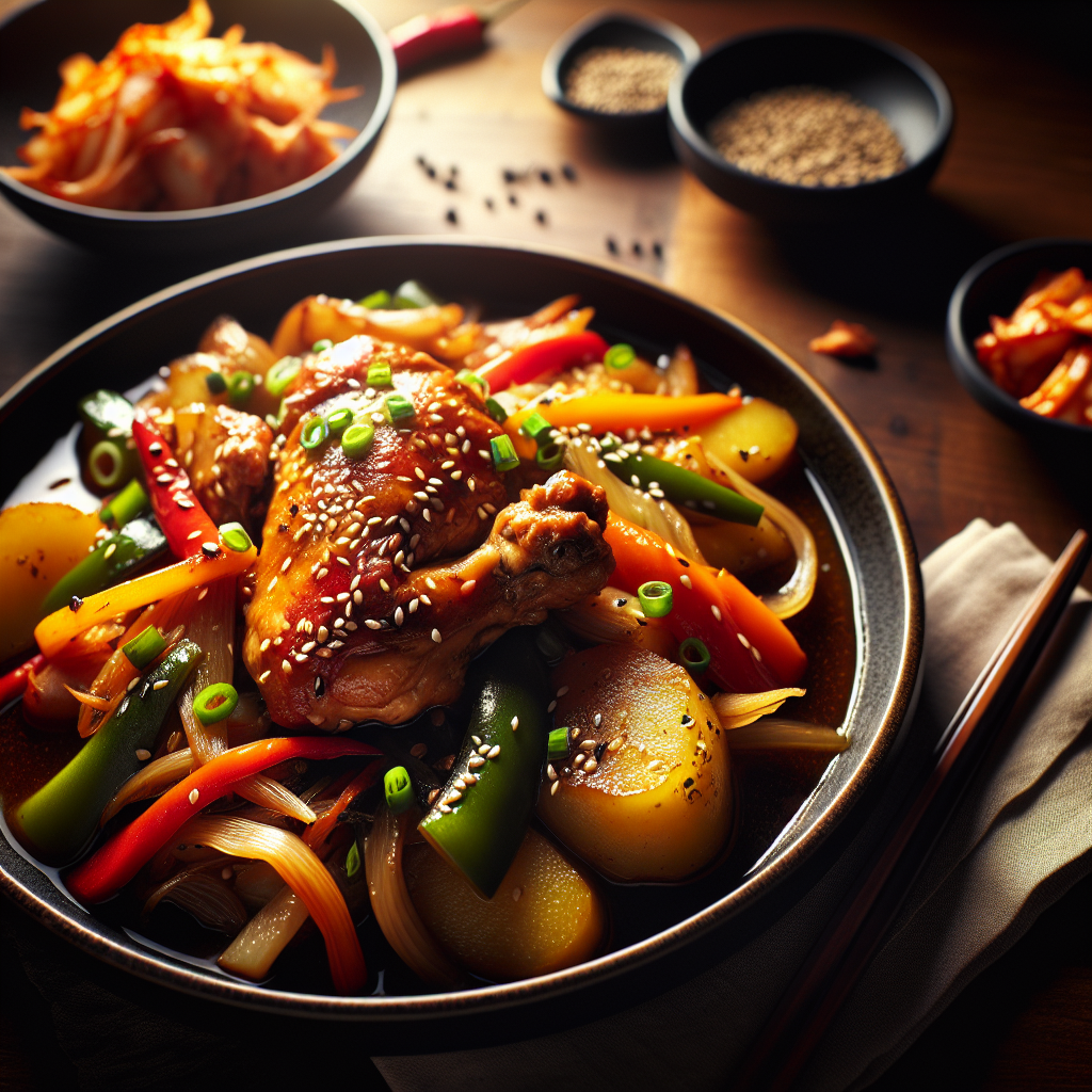 Nationalgericht Südkorea: #Jjimdak# (Rezept)