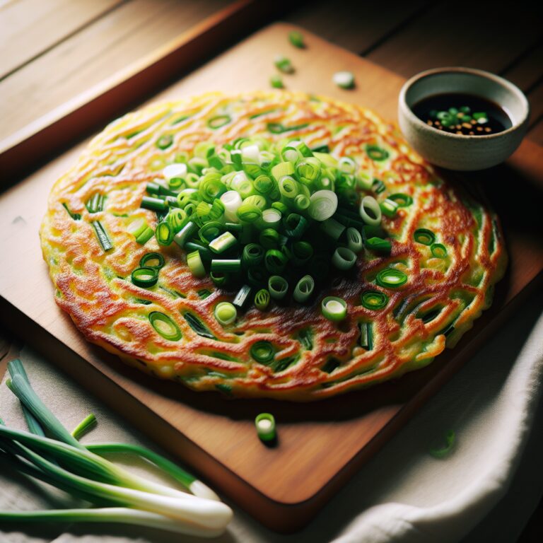 Pajeon – Nationalgericht aus Südkorea