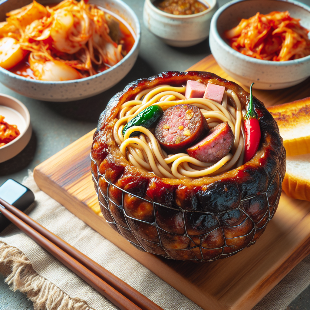 Nationalgericht Südkorea: #Soondae# (Rezept)