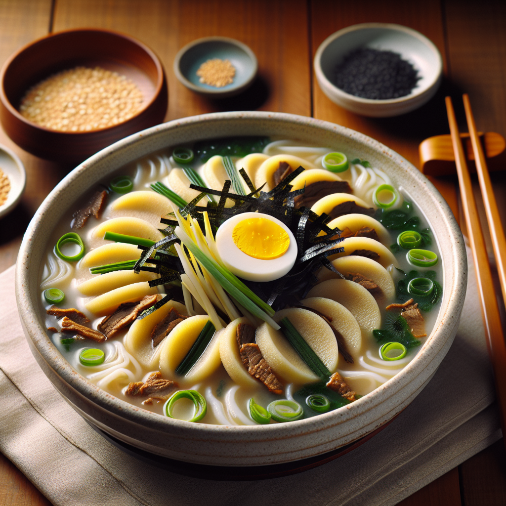 Nationalgericht Südkorea: #Tteokguk# (Rezept)