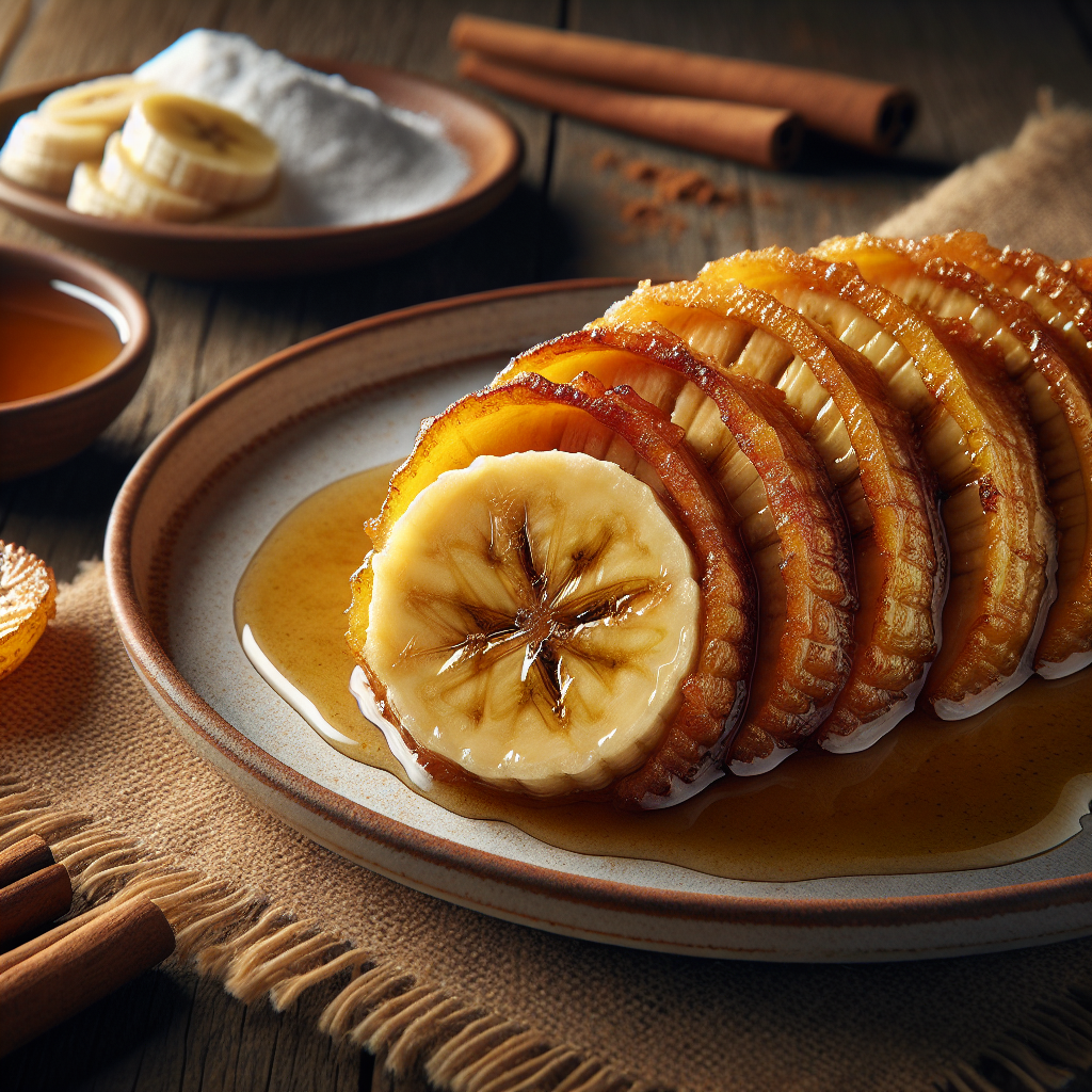 Nationalgericht São Tomé und Príncipe: #Banana Frita# (Rezept)