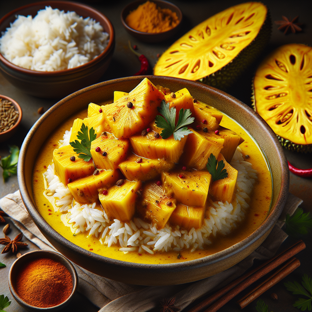 Nationalgericht Salomonen: #Breadfruit Curry# (Rezept)