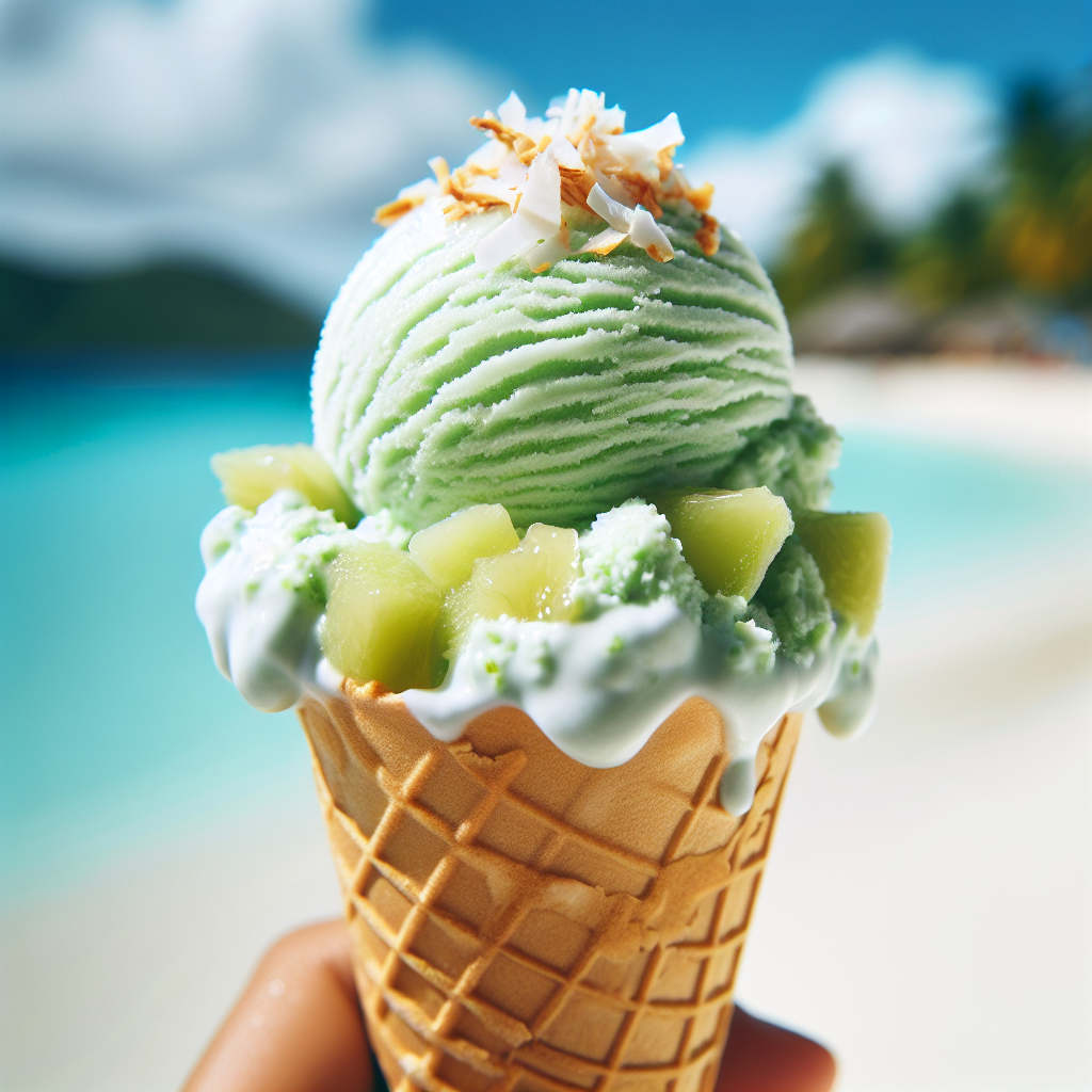 Nationalgericht Salomonen: #Soursop Ice Cream# (Rezept)