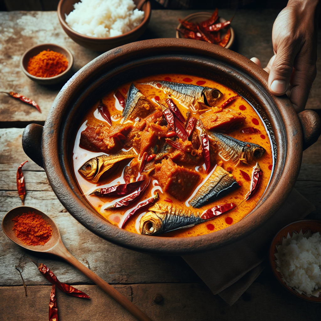 Nationalgericht Sambia: #Sun-Dried Fish Curry# (Rezept)