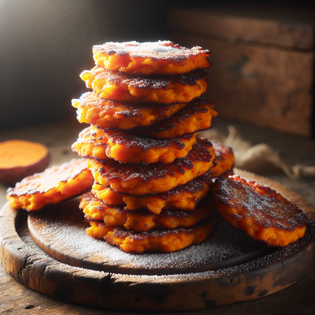 Nationalgericht Sambia: #Sweet Potato Fritters# (Rezept)