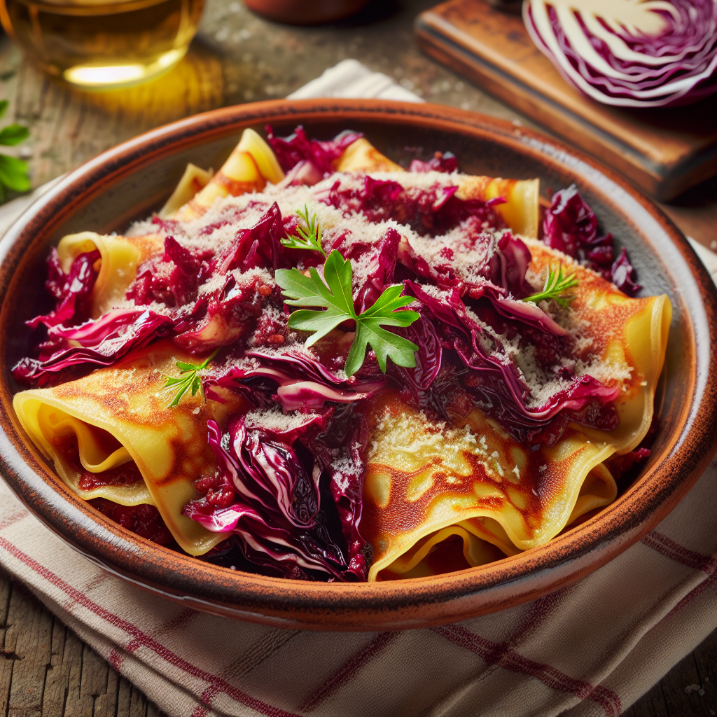 Nationalgericht San Marino: #Crespelle al Radicchio# (Rezept)