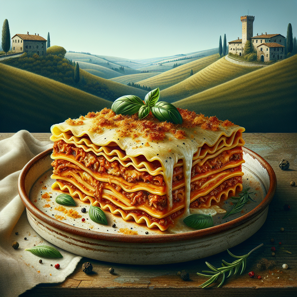 Nationalgericht San Marino: #Lasagne alla Sanmarinese# (Rezept)
