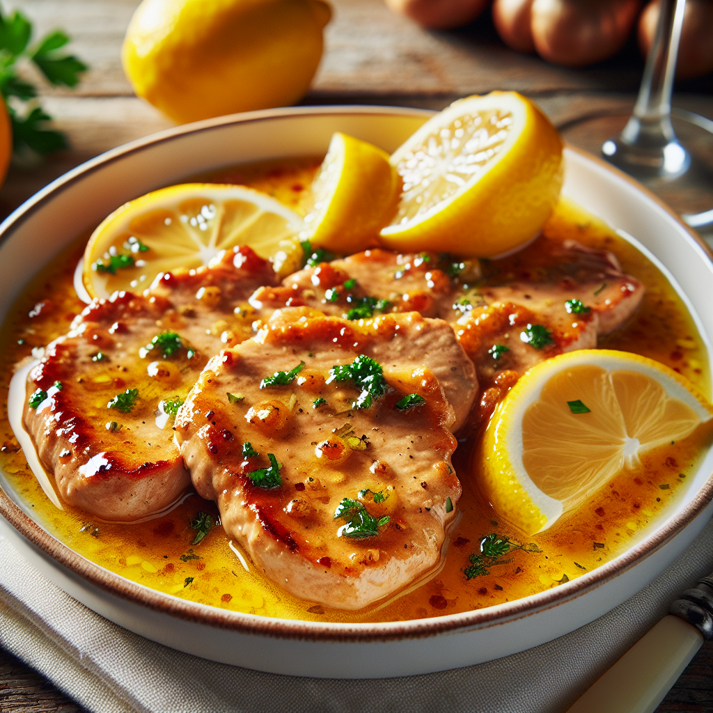 Nationalgericht San Marino: #Scaloppine al Limone# (Rezept)