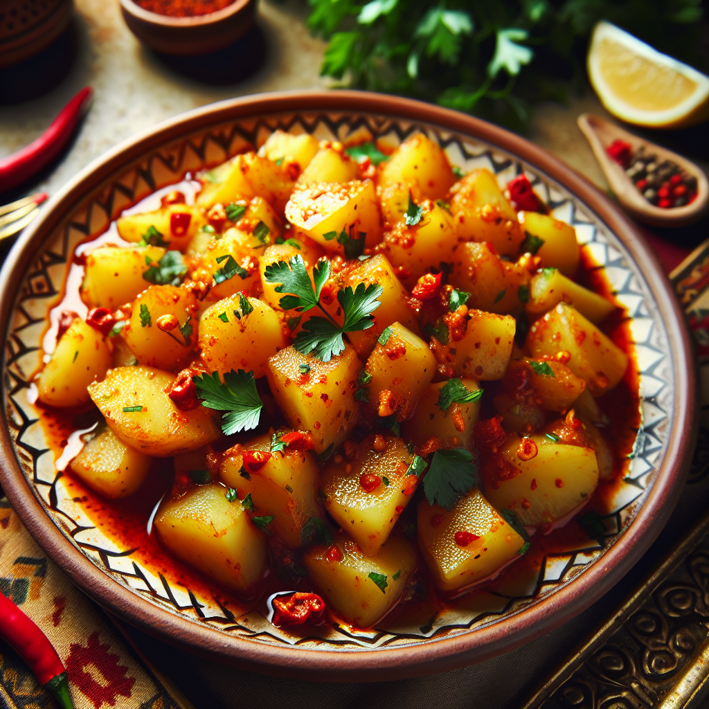 Nationalgericht Saudi-Arabien: #Batata Harra# (Rezept)