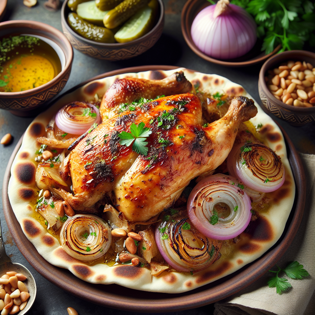Nationalgericht Saudi-Arabien: Chicken Musakhan (Rezept)