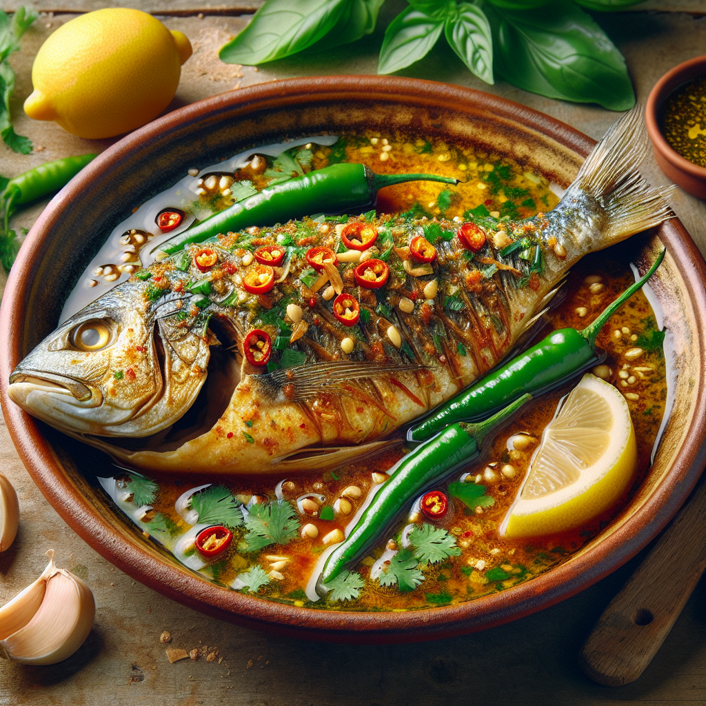 Nationalgericht Saudi-Arabien: #Fish Harra# (Rezept)
