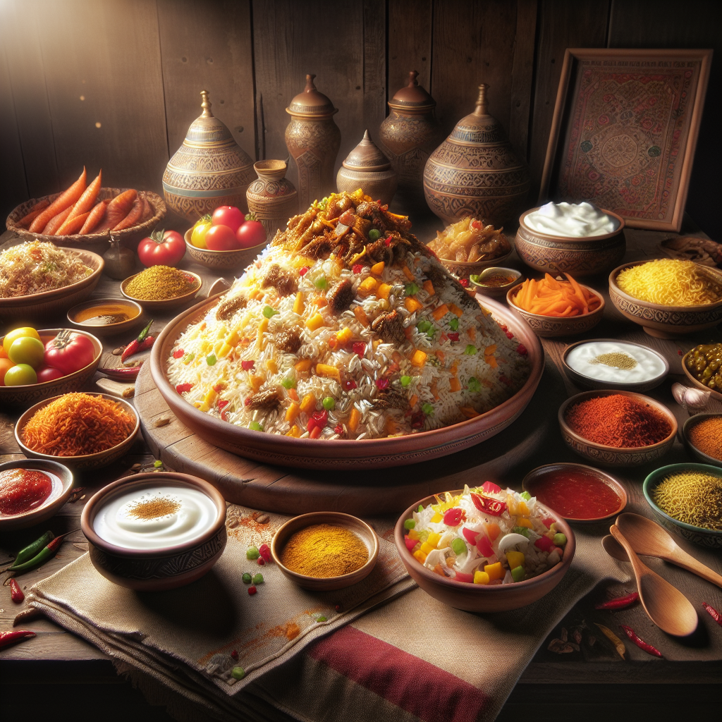 Nationalgericht Saudi-Arabien: #Mashkhool Rice# (Rezept)