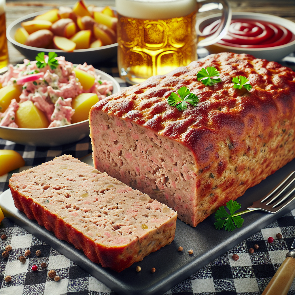 Nationalgericht Schweiz: #Schweizer Fleischkäse# (Rezept)