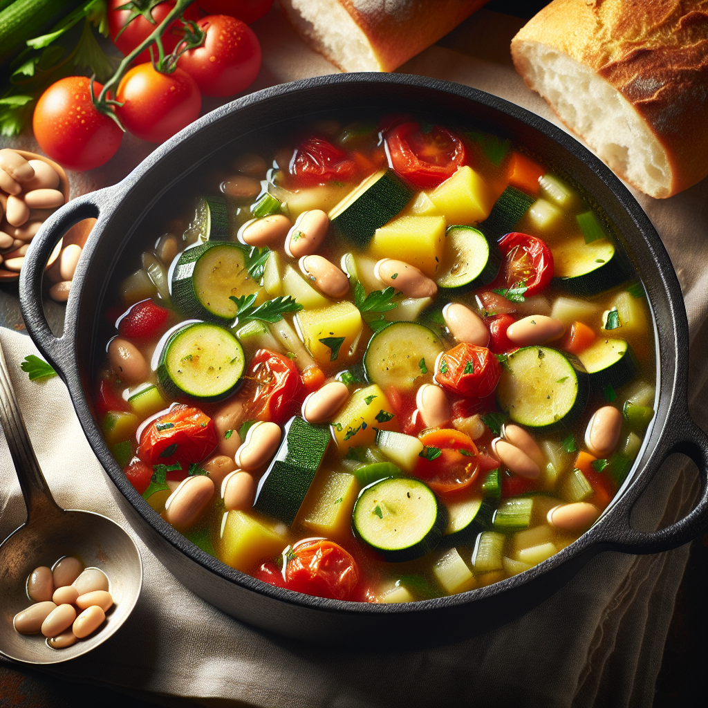 Nationalgericht Schweiz: #Tessiner Minestrone# (Rezept)
