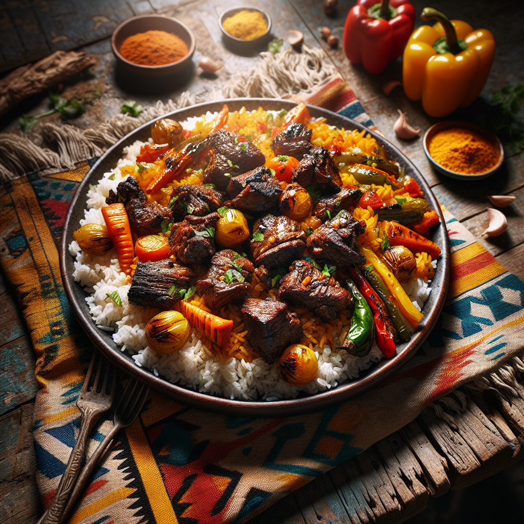 Nationalgericht Senegal: #Thiebou Yapp# (Rezept)