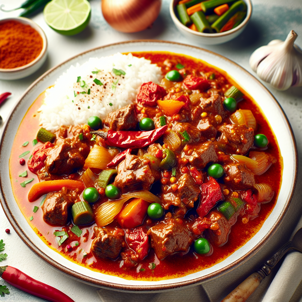 Nationalgericht Senegal: #Thiou Curry# (Rezept)