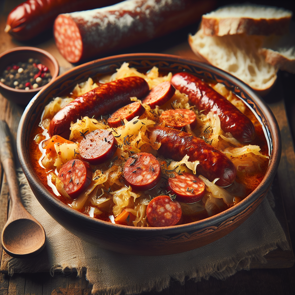 Nationalgericht Serbien: #Kiseli Kupus sa Kobasicom# (Rezept)