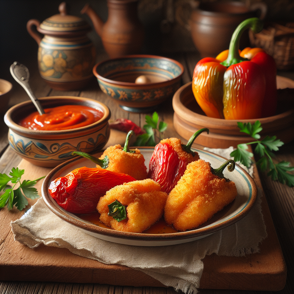 Nationalgericht Serbien: #Pohovane Paprike# (Rezept)