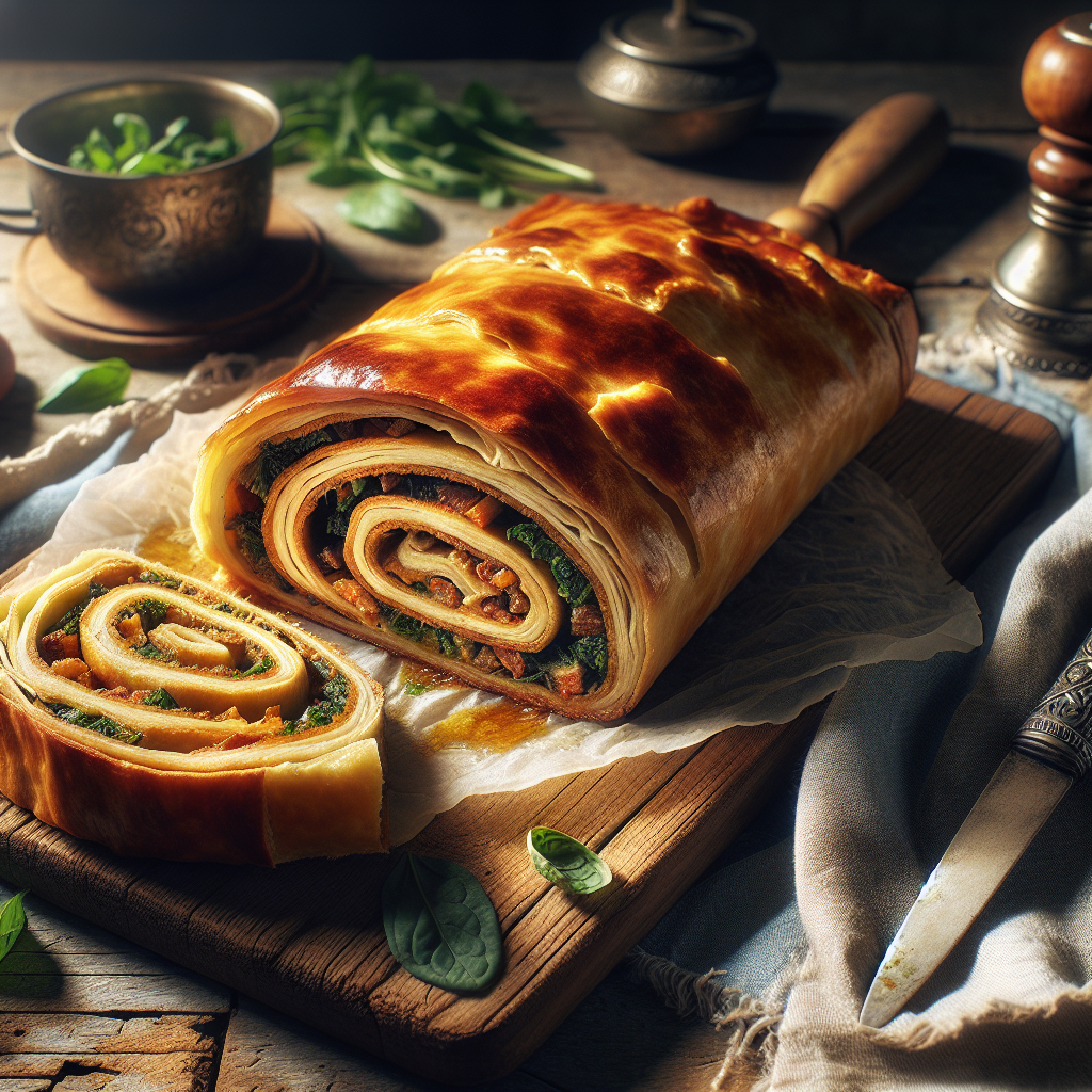 Nationalgericht Serbien: #Slani Rolat# (Rezept)