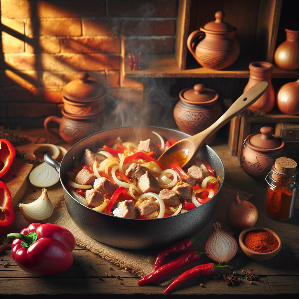 Nationalgericht Serbien: #Svinjski Paprikaš# (Rezept)
