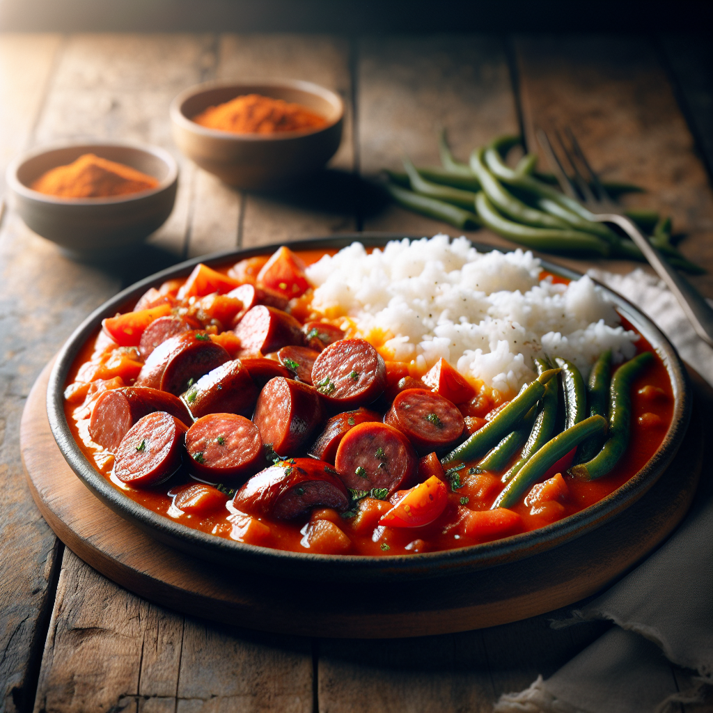 Nationalgericht Seychellen: #Sausage Rougaille# (Rezept)