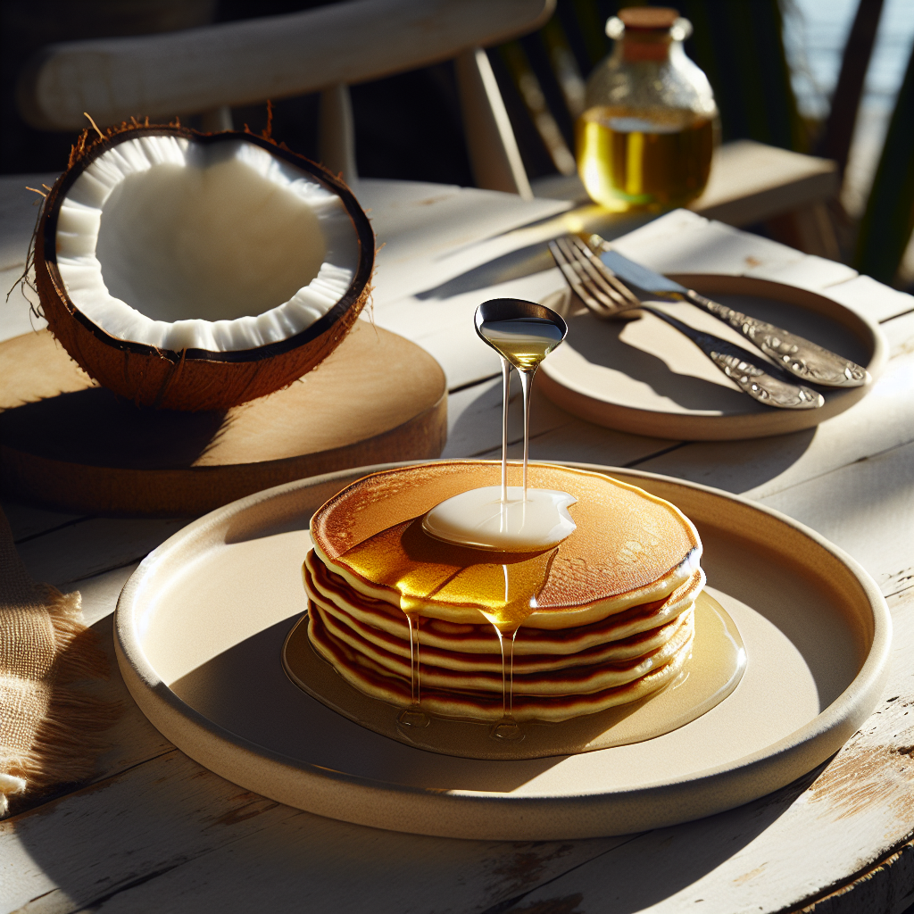 Nationalgericht Sierra Leone: #Coconut Oil Pancakes# (Rezept)