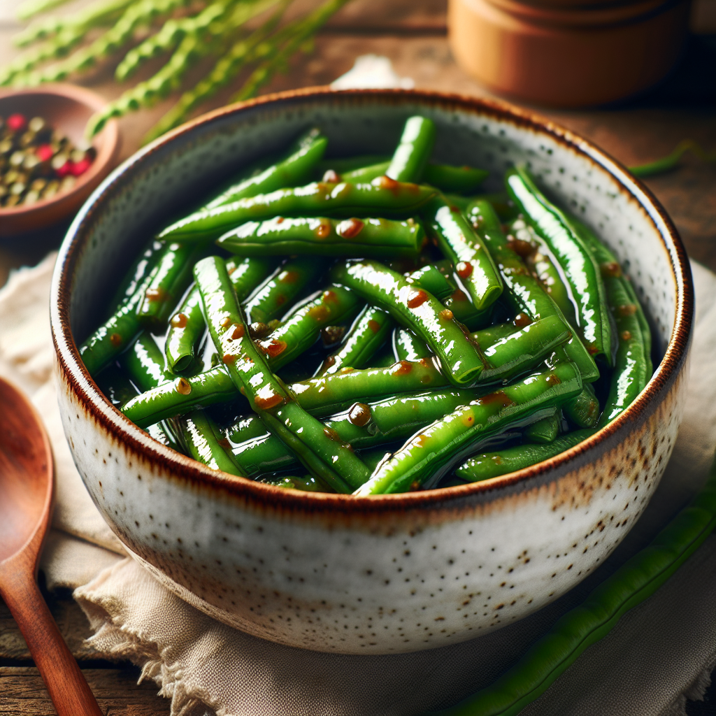 Nationalgericht Sierra Leone: #Stewed Green Beans# (Rezept)