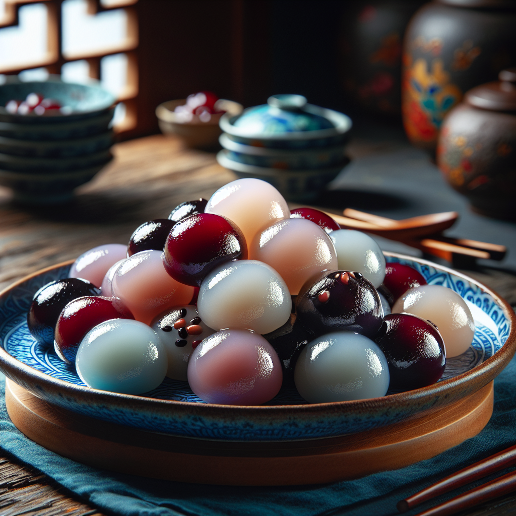 Nationalgericht Singapur: #Glutinous Rice Balls# (Rezept)