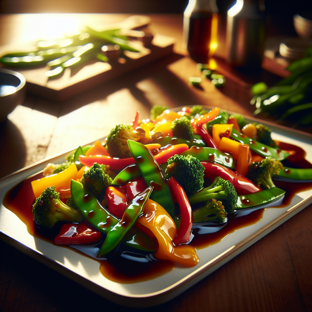 Nationalgericht Singapur: #Oyster Sauce Vegetables# (Rezept)